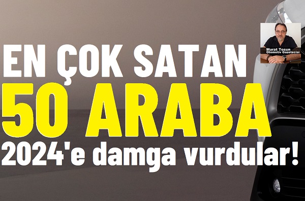 En çok satan arabalar.