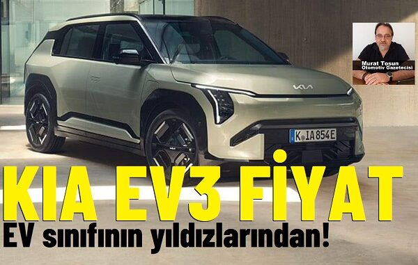 Kia EV3 Ocak 2025.