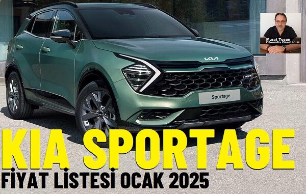 Kia Sportage Ocak 2025.