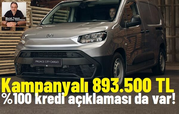 Toyota Proace Ocak 2025.