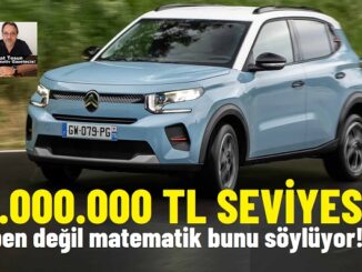 Yeni Citroen eC3 fiyatı.