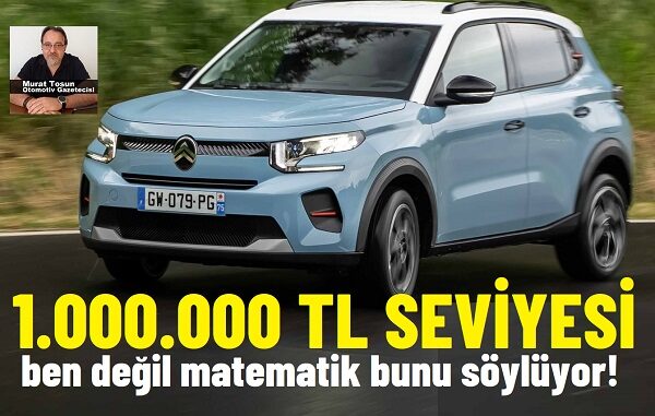 Yeni Citroen eC3 fiyatı.