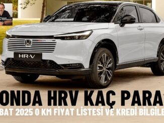 Honda HRV Şubat 2025.