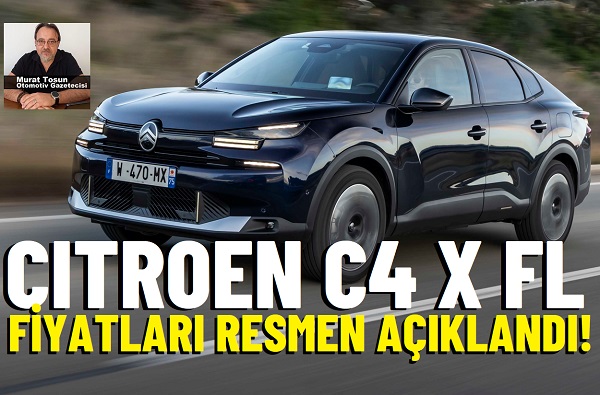 Yeni Citroen C4X Fiyatlar.