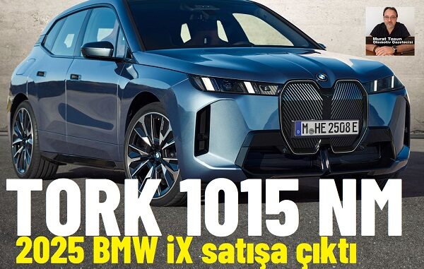 BMW iX fiyat listesi.