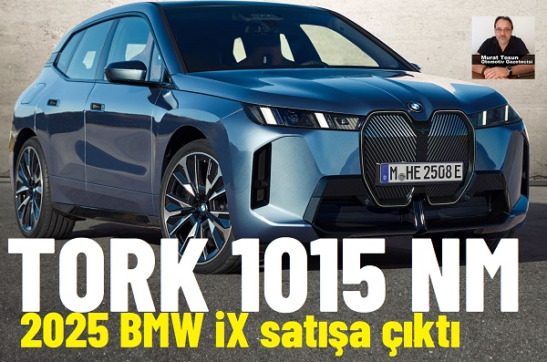 BMW iX fiyat listesi.