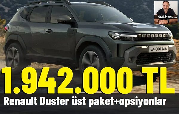 Renault Duster Mart 2025.