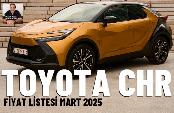 Toyota CHR Mart 2025.