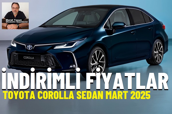 Toyota Corolla Mart 2025.